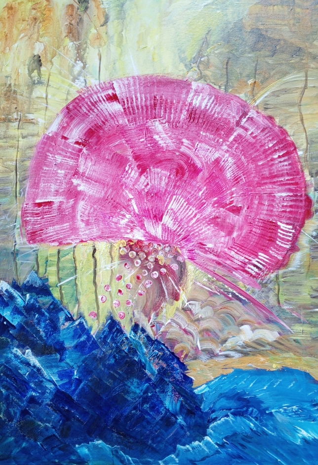 Painting for sale online - Flower of Africa