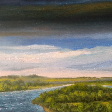 Painting for sale online - The Study in Blue Tones