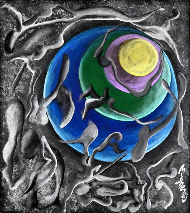 Painting for sale online - Parade of planets