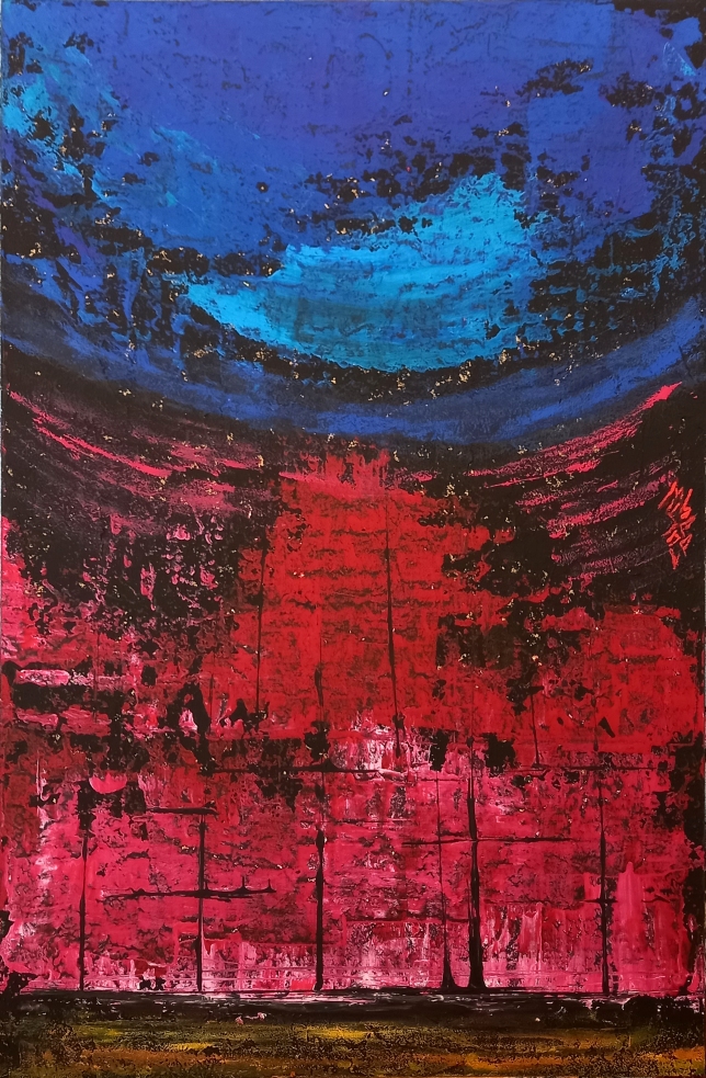 Painting for sale online - Beneath the skies
