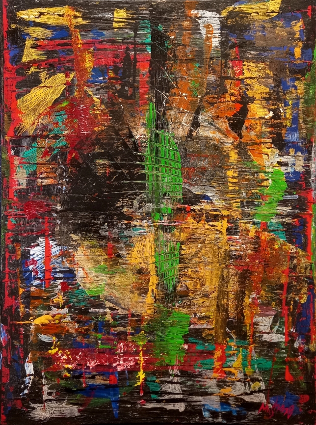 Painting for sale online - Taste of the city