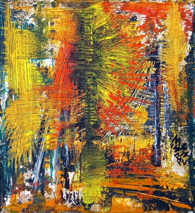 Painting for sale online - Abstract composition 69