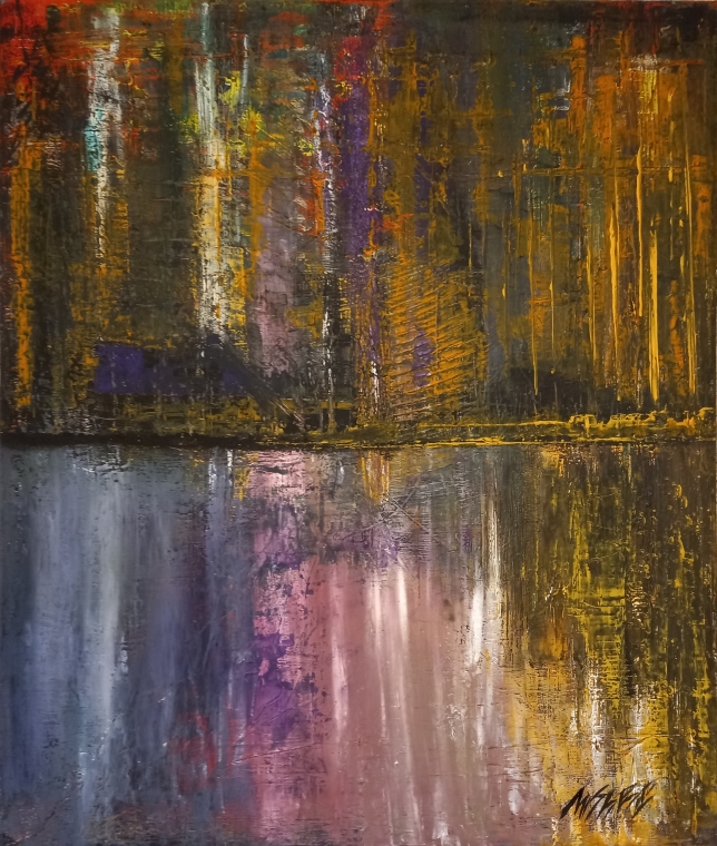 Painting for sale online - Abstract composition 75