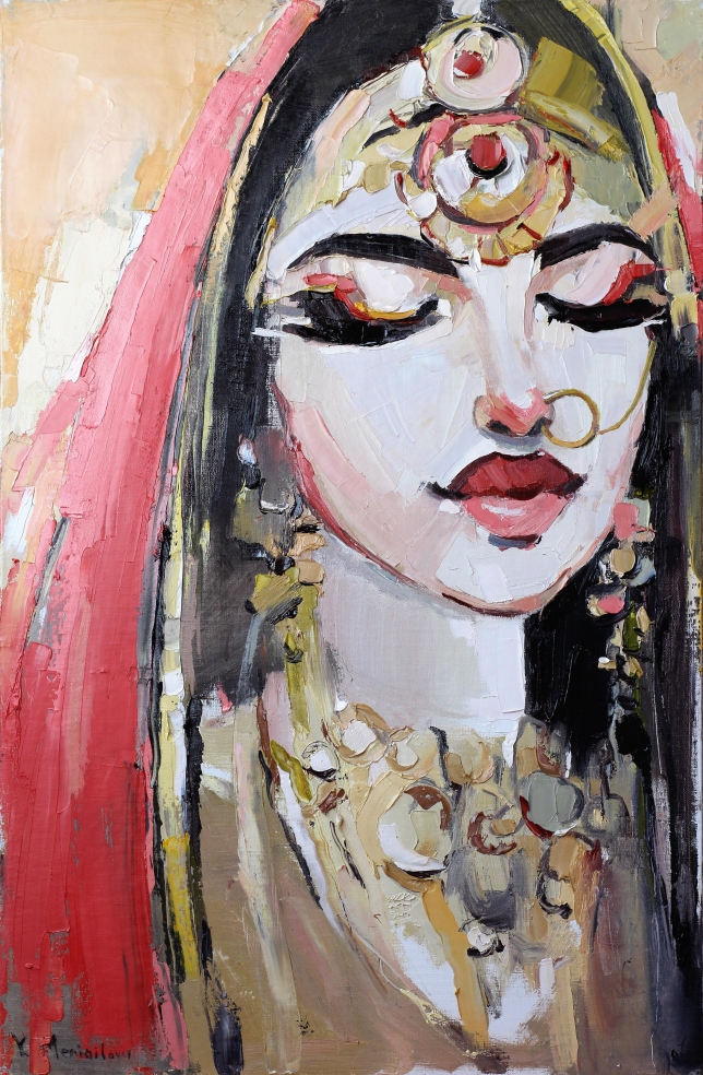 Painting for sale online - Indian woman #5