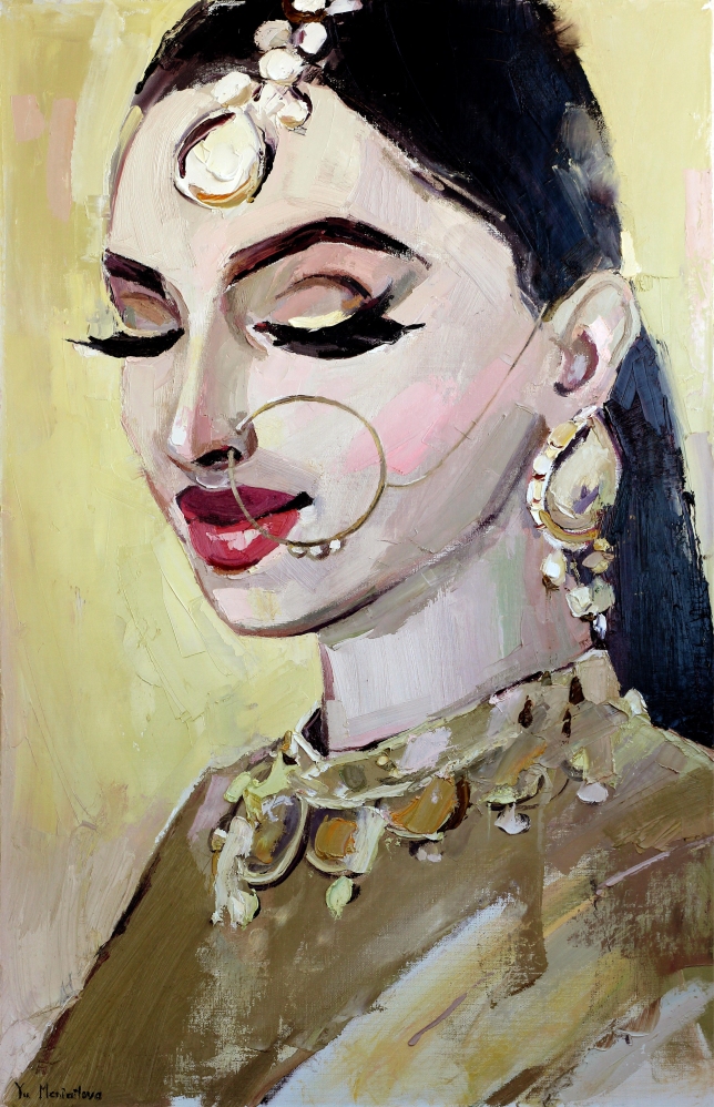 Painting for sale online - Indian woman #4