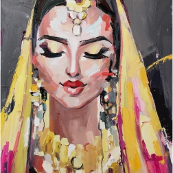 Painting for sale online - Indian woman #1