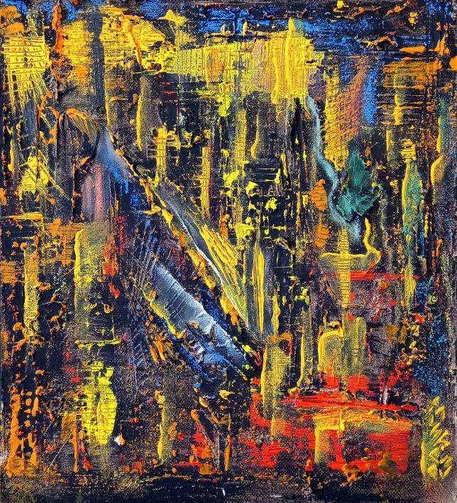 Painting for sale online - Abstract composition 73