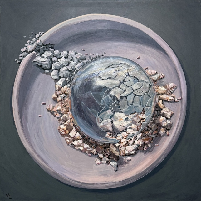Painting for sale online - Within the Spheres — Nucleus