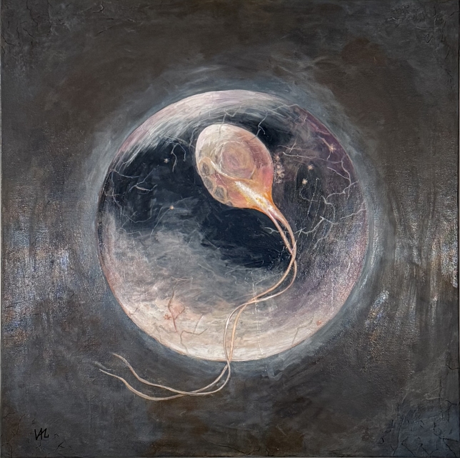 Painting for sale online - Within the Spheres – Origin