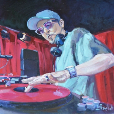 Painting for sale online - Dj Krush