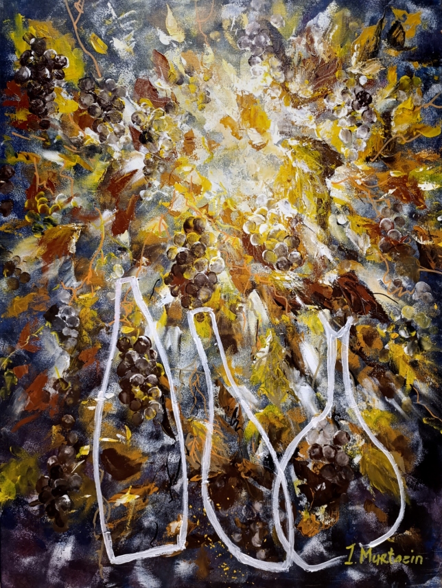 Painting for sale online - The secret of grapes