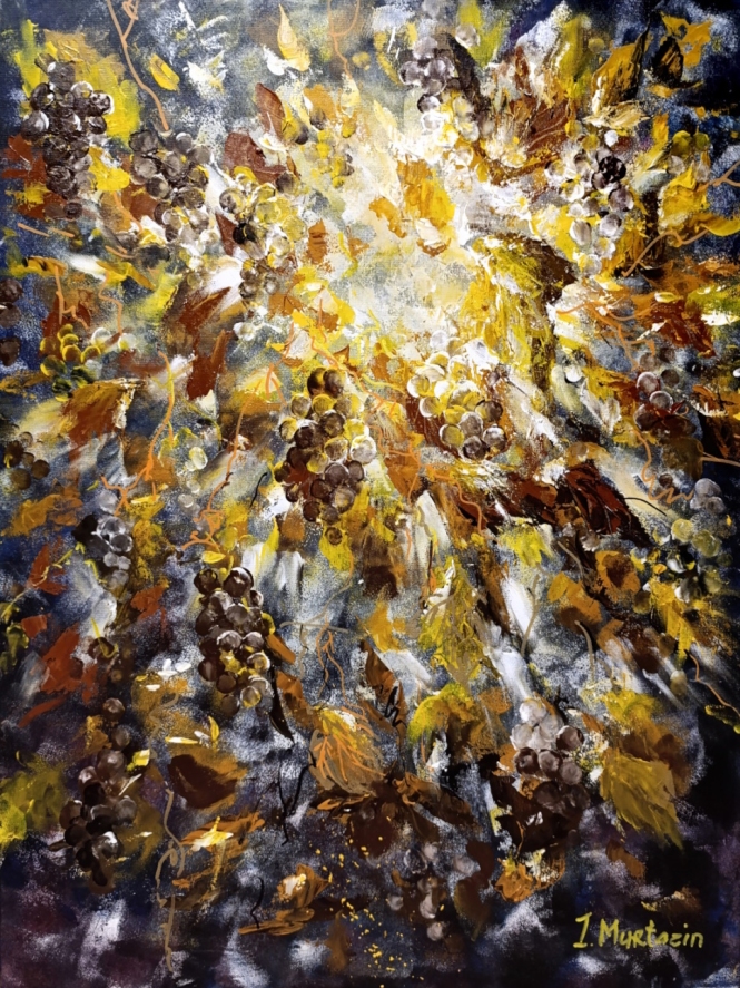 Painting for sale online - The secret of grapes