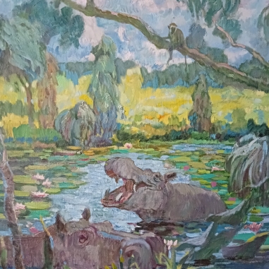 Painting for sale online - The owners of Tengrel