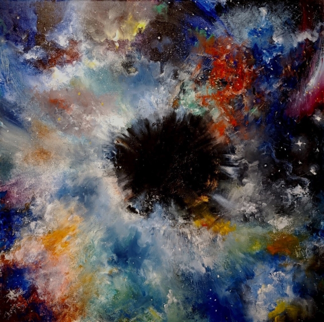 Painting for sale online - Black hole