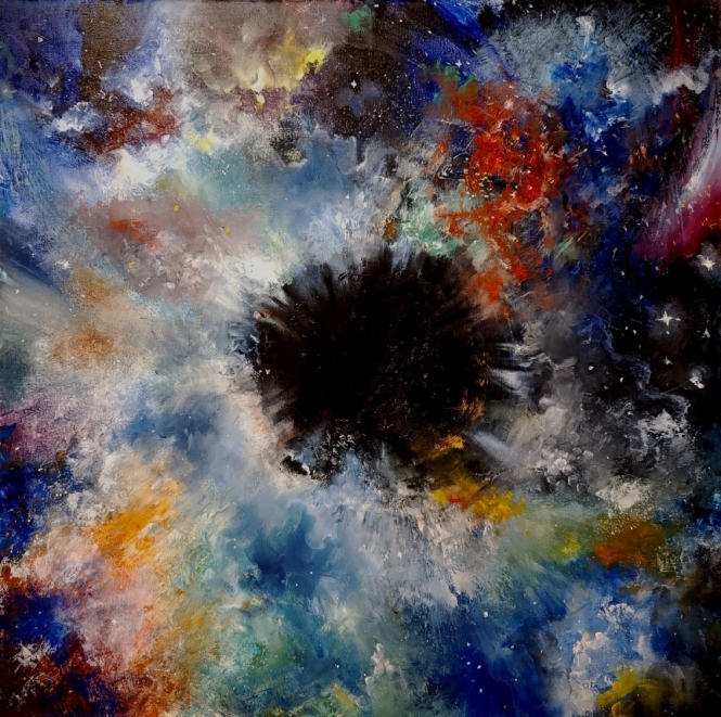 Painting for sale online - Black hole