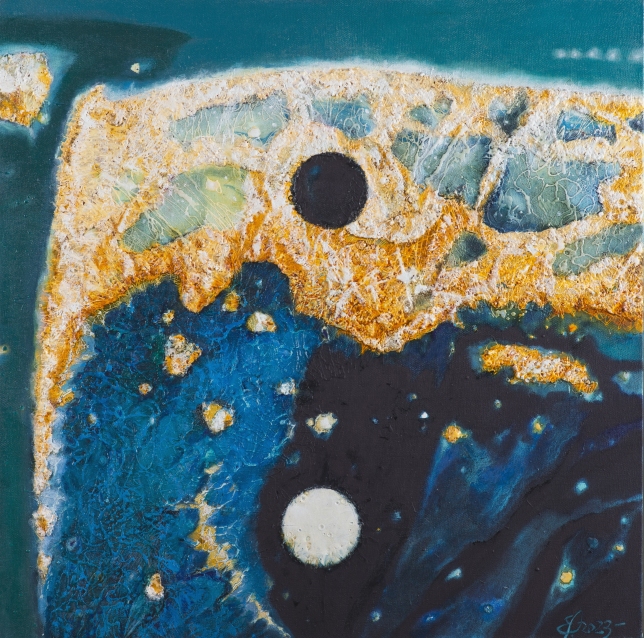Painting for sale online - Confrontation