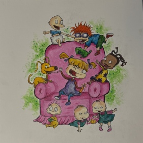 Painting for sale online - Oh, these kids