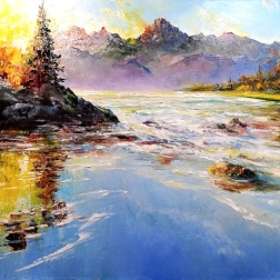 Painting for sale online - The happiness of seeing beauty..