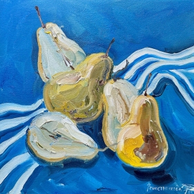 Painting for sale online - Still life with pears