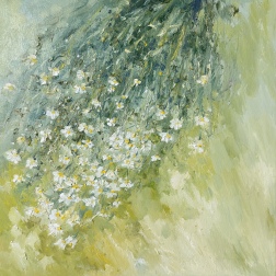 Painting for sale online - A bouquet of daisies