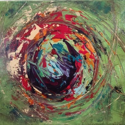 Painting for sale online - The kaleidoscope of silense