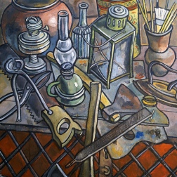 Painting for sale online - In the artists studio