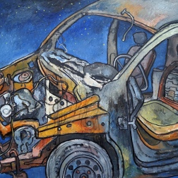Painting for sale online - Night rendezvous
