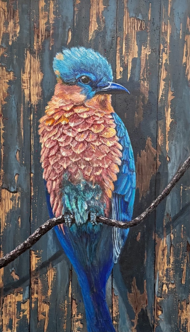 Painting for sale online - Blue Mood