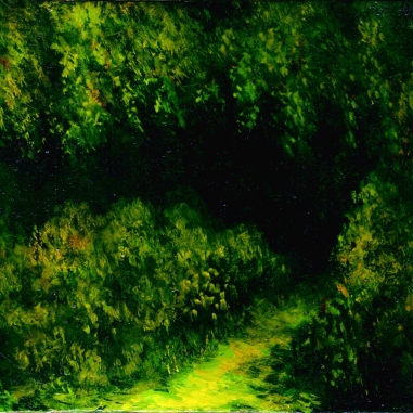 Painting for sale online - The Road to the Green Forest