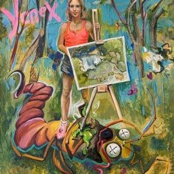 Painting for sale online - Lera and the Fear of Success