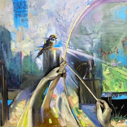 Painting for sale online - Shoot! No!