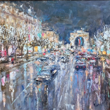 Painting for sale online - Champs-Elysees