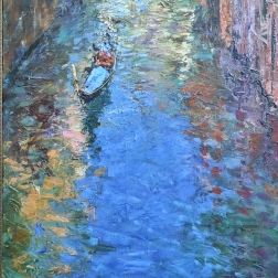 Painting for sale online - Venice Gondola