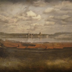 Painting for sale online - SOLOVKI BOAT - VALDAI 2014 - 2022