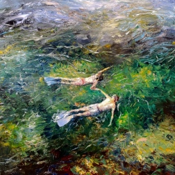 Painting for sale online - Above the amazing world