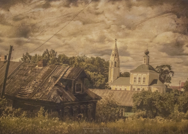 Painting for sale online - ROMANOV TRINITY TEMPLE 2015 - 2022