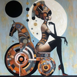 Painting for sale online - Reflections