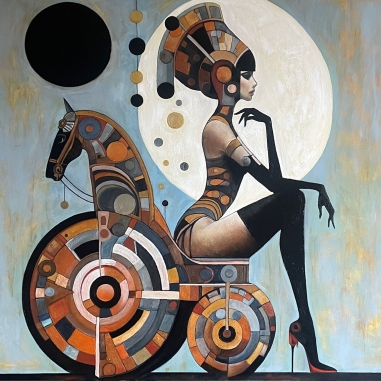Painting for sale online - Reflections