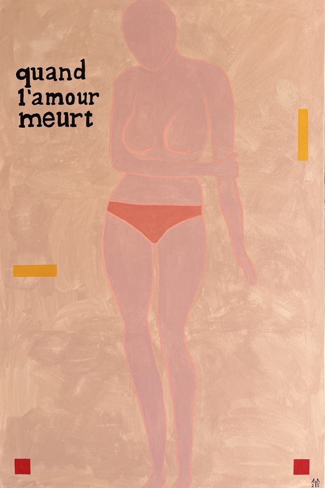 Painting for sale online - When love is dead