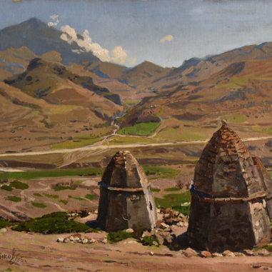 Painting for sale online - El-Tyubu Dolmens