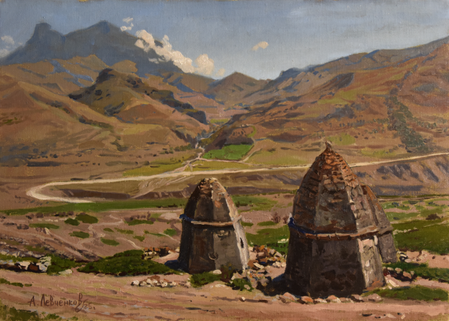 Painting for sale online - El-Tyubu Dolmens