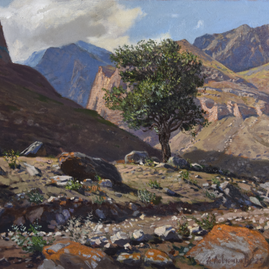Painting for sale online - In the Caucasus Mountains