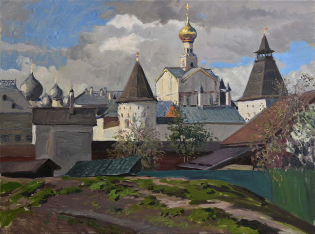 Painting for sale online - Rostov Kremlin