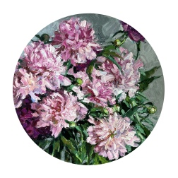 Painting for sale online - PINK PEONIES