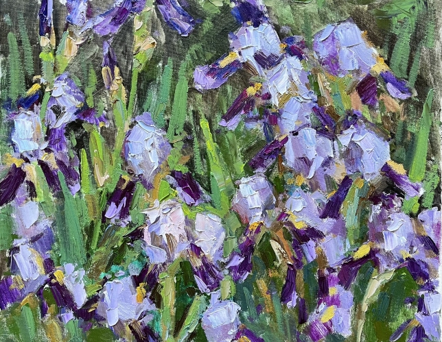 Painting for sale online - IRISES