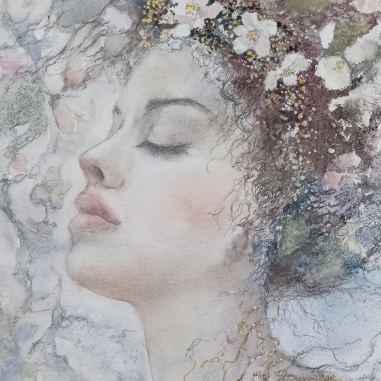Painting for sale online - The apple tree