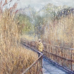 Painting for sale online - Autumn walk