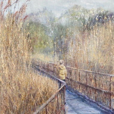 Painting for sale online - Autumn walk