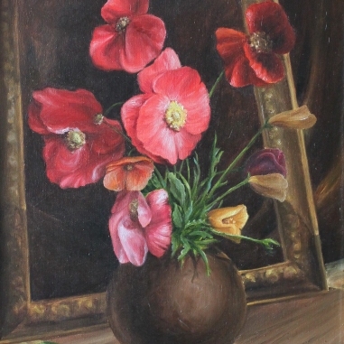 Painting for sale online - Poppies