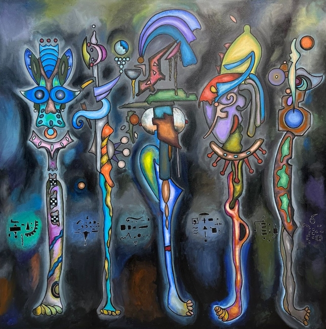 Painting for sale online - Blessed Africa